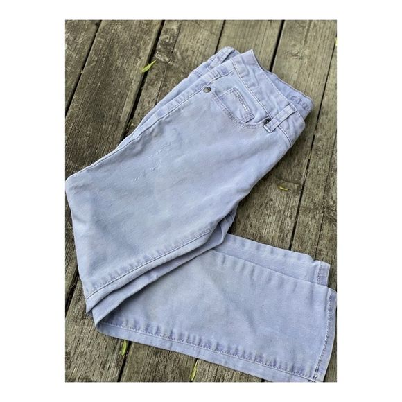 Guess Lilac Jeans Foxy Skinny Low Rise Bedazzled Sz 10 Youth - Picture 4 of 11